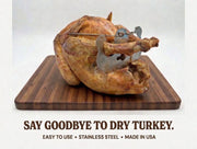 Turbo Trusser Turkey Trusser, Stainless Steel, Silver