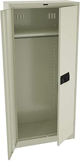 Tennsco 7818WELPY 7818WELPY Storage Cabinet: 36 in x 18 in x 78 in, 1 Adj Shelf, Leveling, 150