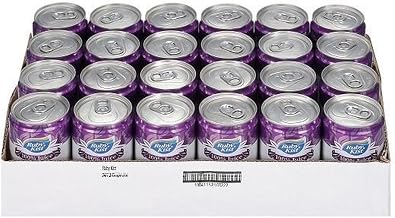 Ruby Kist Fruit Juice Cans, 7.2 Ounce, 24 Per Case (24 Count, Grape)