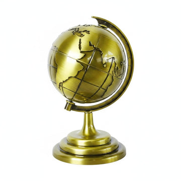 Alloy Metal Globe Model by Fitnnybay – 3.74 x 6.69 x 4.72 in, Alloy, Green, Model C2026L08Y15A194034WSSDCO