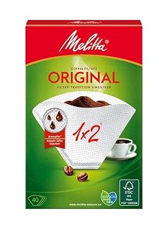 Melitta Filter Bags 1x2/40, White