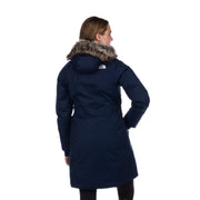 Jump Down Parka Womens Jacket Summit Navy Small by The North Face – Small, Faux Fur, Summit Navy, Model NF0A5G6G8K2