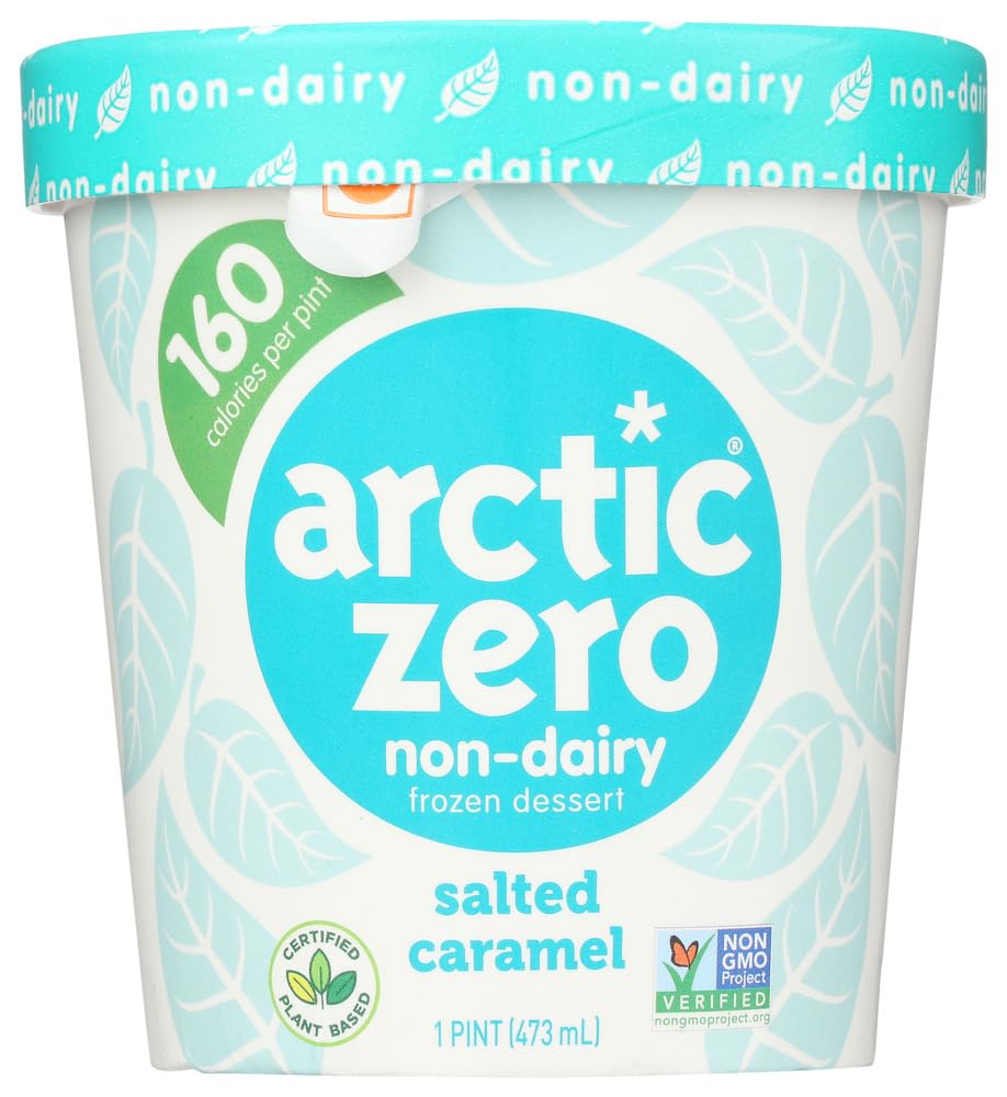 Salted Caramel Ice Cream by Arctic Zero – 8 Count (Pack of 1)
