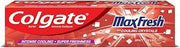 Colgate Maxfresh Red Gel Toothpaste Spicy Fresh, 300G Combo Pack, Freshness (10.5 Ounce)
