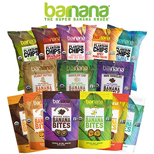 Barnana Spicy Mango Salsa / 5 Count (Pack of 1) / 1 Dried Banana Chips