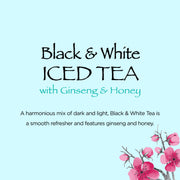 AriZona Black and White Tea / 22 Fl Oz (24 Pack) / 24 Black