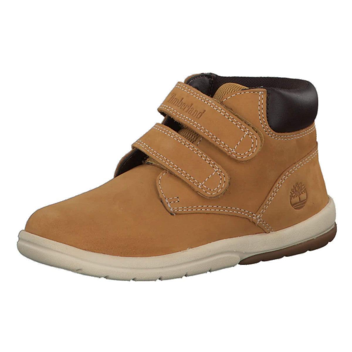 Kid's Toddle Tracks Hook-and-Loop Boots by Timberland – 7.5 Toddler, Leather, Wheat Nubuck
