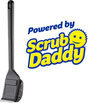 Steam Clean Bristle Free Grill Brush Powered by Scrub Daddy by Mr. Bar-B-Q – Stainless Steel, Black, Model 77101AMZSD