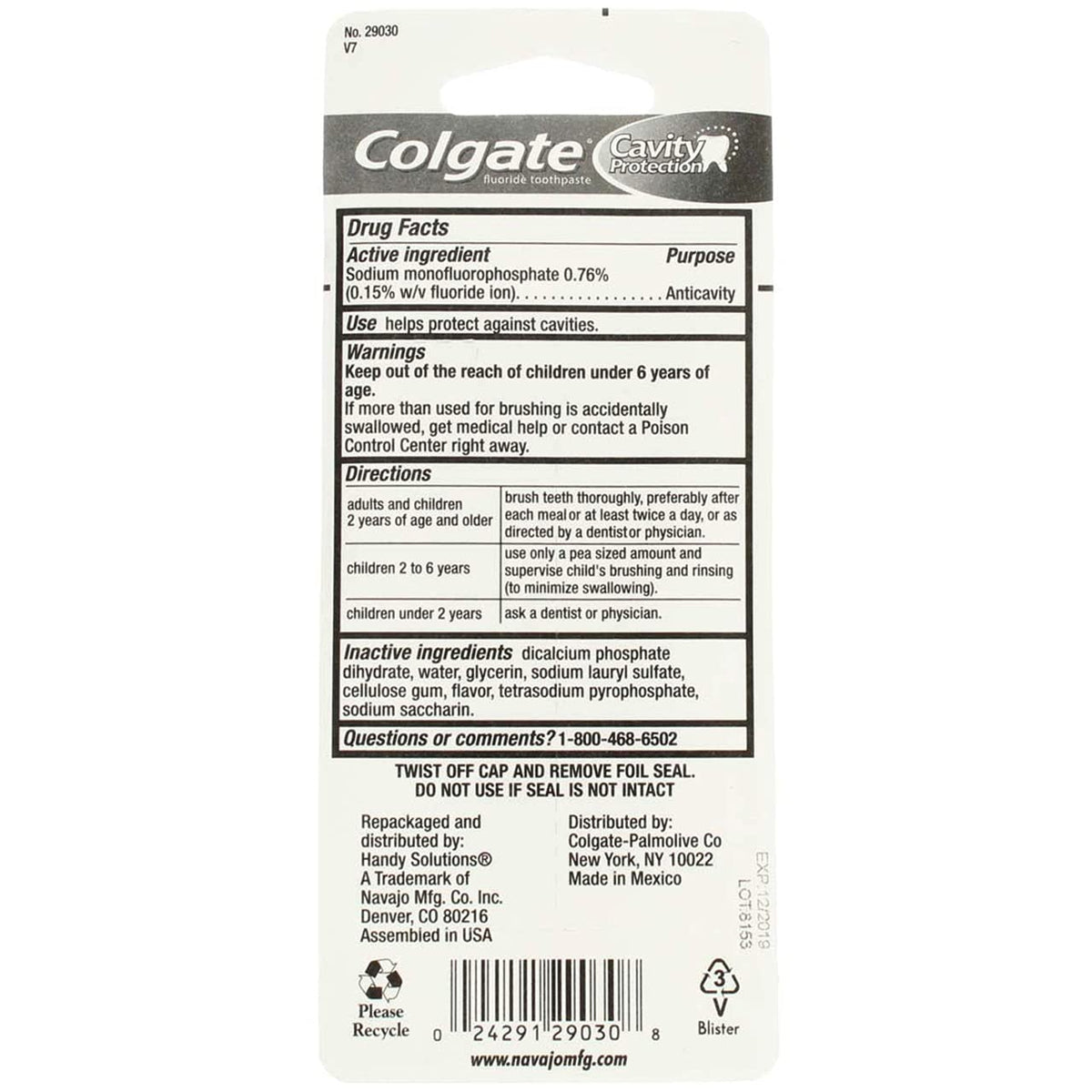 Cavity Protection Toothpaste Great Regular Flavor 1 oz by Colgate – 1 Fl Oz (Pack of 1), Model CG50302
