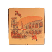 KITCH24/7 Brown / 14 x 14 x 2 / 14.0 ounces Pizza Boxes