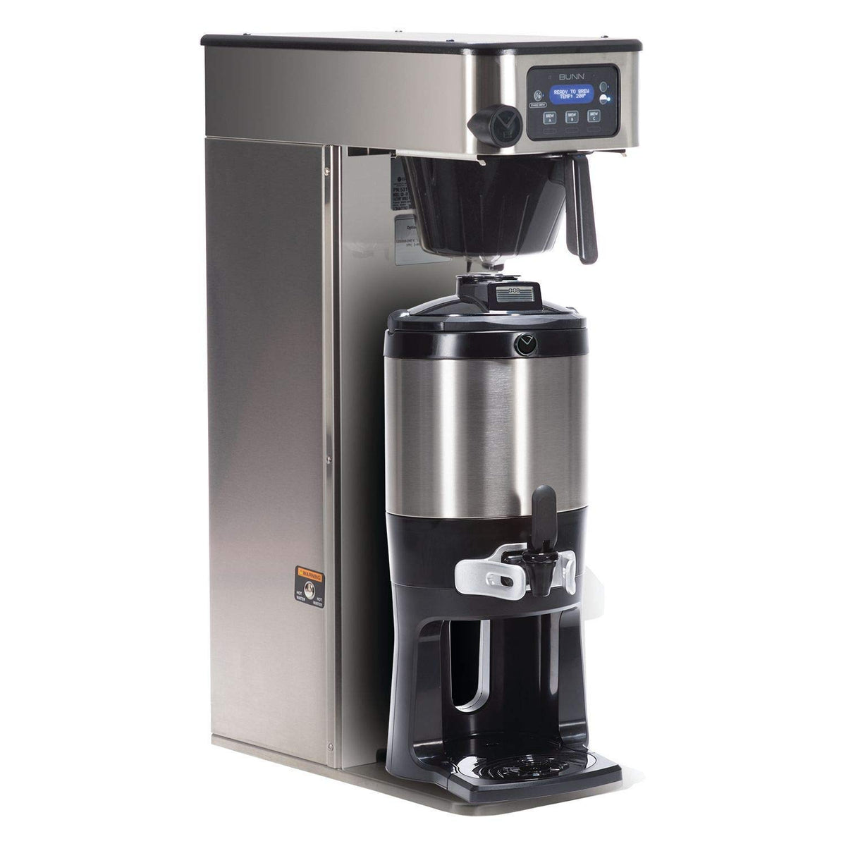 ICB-DV Tall Automatic Coffee Brewer by Bunn – Stainless Steel, Stainless, Model 53100.0001
