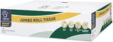 Papernet Jumbo Roll Toilet Tissue | Compatible with Universal Dispenser | 8 Rolls 2 ply 700’ x 3.4’