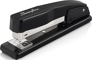Swingline Commercial Stapler, 20 Sheet Capacity, Jam Free, Metal, Black (44401)