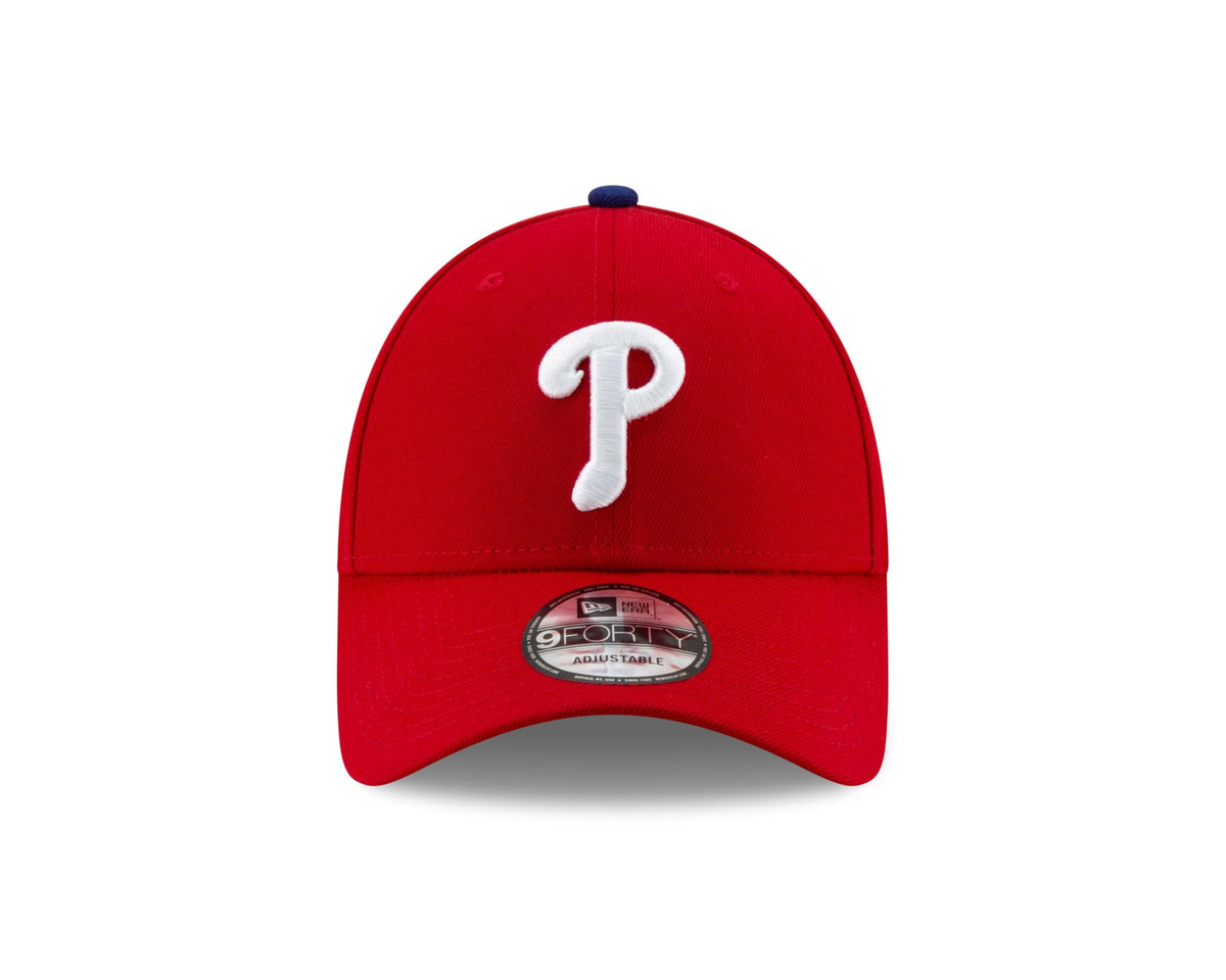MLB The League 9Forty Home Adjustable Hat by New Era – One Size, Polyester, Red, Model NE11997839