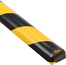 Global Industrial Surface Bumper Guard, Type C, 39-3/8"L, Yellow & Black