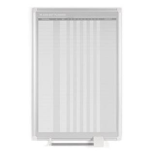 Dry Erase Board GA02109830-1 Each by MasterVision – 24"W x 36"H, Stainless Steel, White