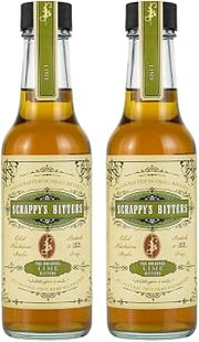 Scrappy's Bitters Lime, 5 Oz - Organic Ingredients, Finest Herbs & Zests, No Extracts, Artificial Flavors, Chemicals or Dyes. Made in The USA! (Pack of 2) | Organic Ingredients, Finest Herbs & Zests, No Extracts, Artificial Flavors, Chemicals or Dyes, Made in The USA