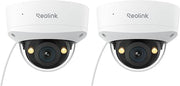 REOLINK RLC-1240A 12MP Vandal-Proof Outdoor PoE Security Camera (Pack of 2)