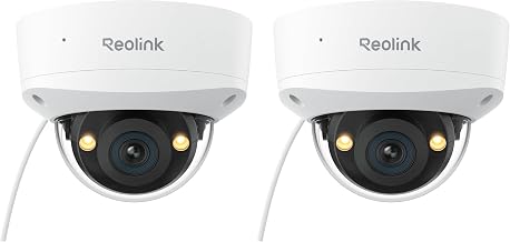 REOLINK RLC-1240A 12MP Vandal-Proof Outdoor PoE Security Camera (Pack of 2)