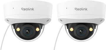 REOLINK RLC-1240A 12MP Vandal-Proof Outdoor PoE Security Camera (Pack of 2)