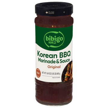 Sauce Korean BBQ, 16.9 oz by bibigo – 16.9 Fl Oz (Pack of 1), Original, Model 208146