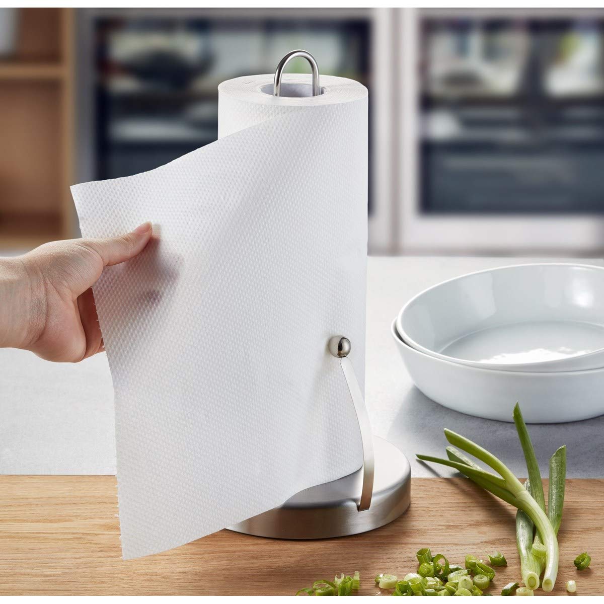 Kitchen Roll Holder Das Original by GEFU – Stainless Steel, Model 15700