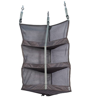 Gear Hanging Shelf Canopy Accessory by E-Z UP – Mesh, Black Mesh, Pack of 2, Model GSCBGY