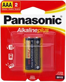 Panasonic 354371 AAA Alkaline Plus Power Batteries - Pack of 2 | Performance