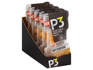 P3 Turkey Breast Mild Cheddar Chocolate Peanut Nut Cluster by Oscar Mayer – 10 Count (Pack of 1), Pack of 10