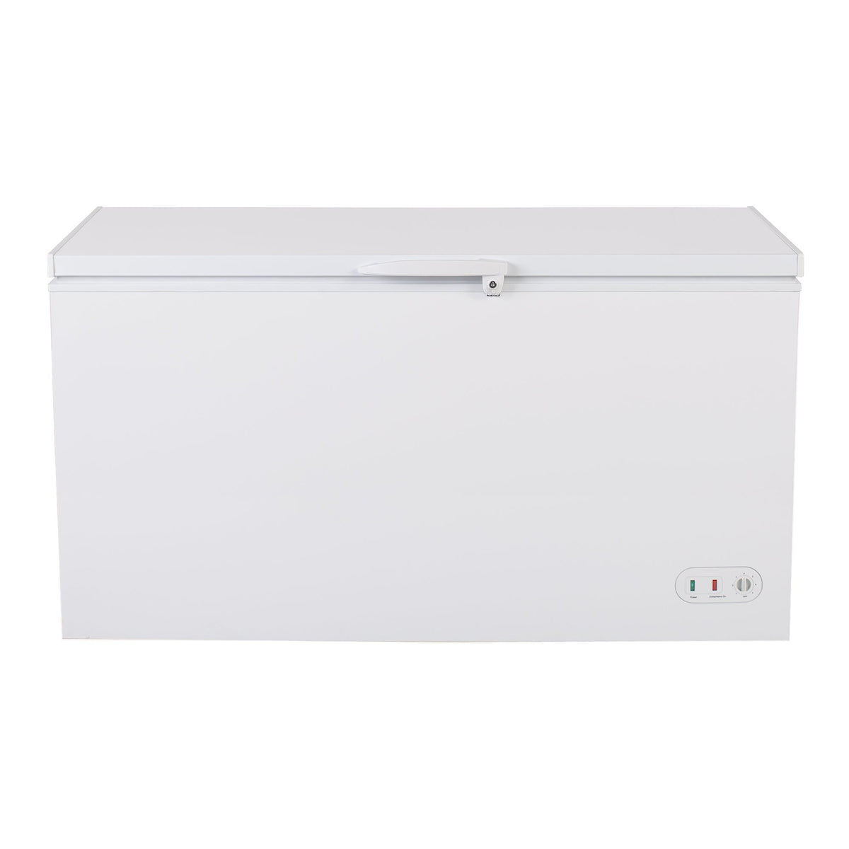 Commercial Chest Freezer with Solid Top 60.2 Inch Wide with Locking Lid by MAXX Cold – 15.9 Cubic Feet, 450.0 liters, White, Model MXSH15.9SHC