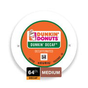 Donuts Medium Roast Decaf Coffee by Dunkin' – 64 Count (Pack of 1), Model LEPUSMGRYC3689