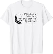 Attitude Makes a Difference Winston Churchill T-Shirt