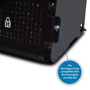 Universal Tablet and Laptop AC Lock & Charge Station (K62880NA) by Kensington – 12 bay, Metal, Black, Model K628880NA