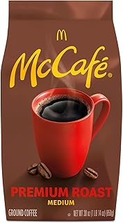 McCafe Premium Roast, Ground Coffee, Medium Roast, Premium Quality, Responsibly Sourced, Kosher Certified, 30oz. Bag