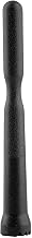 Tablecraft 12888 Muddler, Black Plastic Cocktail Muddler with Grooved Tip, ABS Textured Grip Bar Tool, 8.5 Inch Commercial Muddler for Mojitos Cocktails and Mocktails, Dishwasher Safe, 1 Count