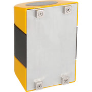 Magnetic Retractable Belt Barrier by Global Industrial – ABS Plastic, Yellow, Model GLOBAL-MWP400Y-YBC150
