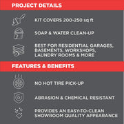 Rust-Oleum 1 Count (Pack of 1) / Tan / Epoxy Coating Kit Coatings