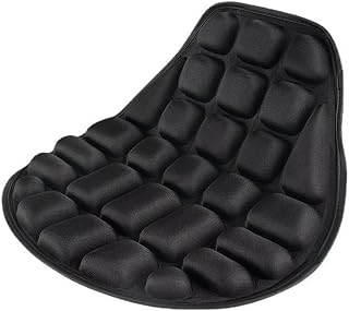 3D Motorcycle Seat Cushion for Kawasaki Vulcan 2000 Classic | 3D Shallow Groove Structure Reduces Heat During Rides. Cross Straps And Skid Resistant Bottom Ensure Stable Placement.
