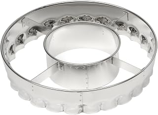 Ateco Jumbo Stainless Steel Frill & Ruffle Cutter