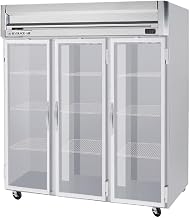 Beverage Air HRS3-1G Glass Door Commercial Refrigerator