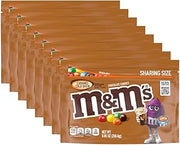 M&M's Caramel Cold Brew Chocolate Candy, Sharing Size Bag, 9.05 oz