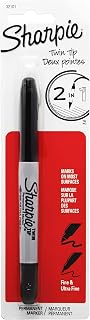 Sharpie Twin Tip Permanent Marke Fine Point Ultra Fine Point Black
