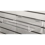 Acrylic Tray by Retail Resource – 16" x 8" x 2", Plastic, Clear, Model 2222