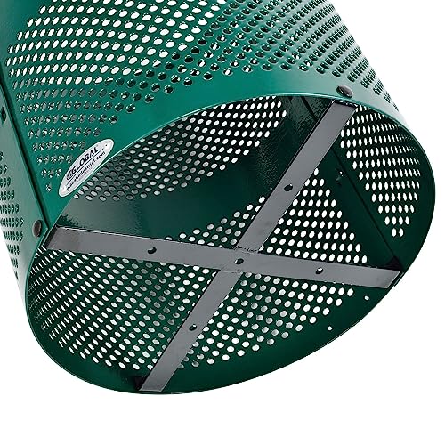 Global Industrial Green / Industrial / 36.0 gallons Outdoor Trash Cans