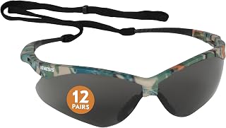 KLEENGUARD Ansell V30 Nemesis Smoke Anti-Fog Lens Safety Sunglasses