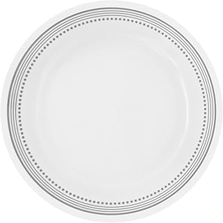 Corelle Livingware Mystic Gray 8.5" Lunch Plate (Set of 8)