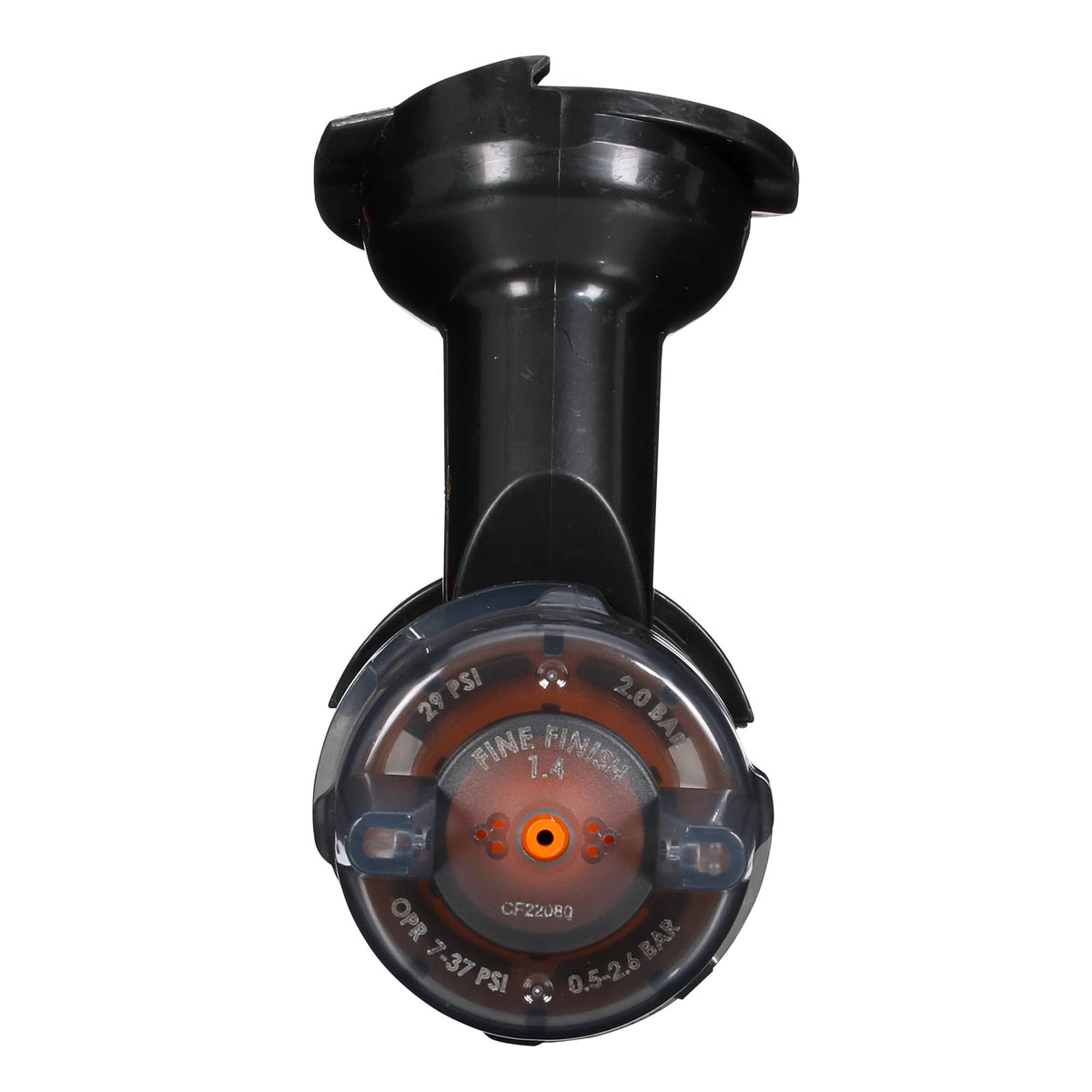 3M Feed Type: Gravity- Fine Finish / 1.4mm / Orange Spray Guns & Accessories