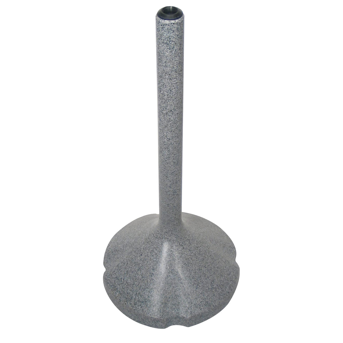 MSN01-1000, Sanitizer Dispenser Stand by PolyJohn – 58"L x 15"W x 58"H, Plastic, Pewter Gray, Model MSN1-1000GG