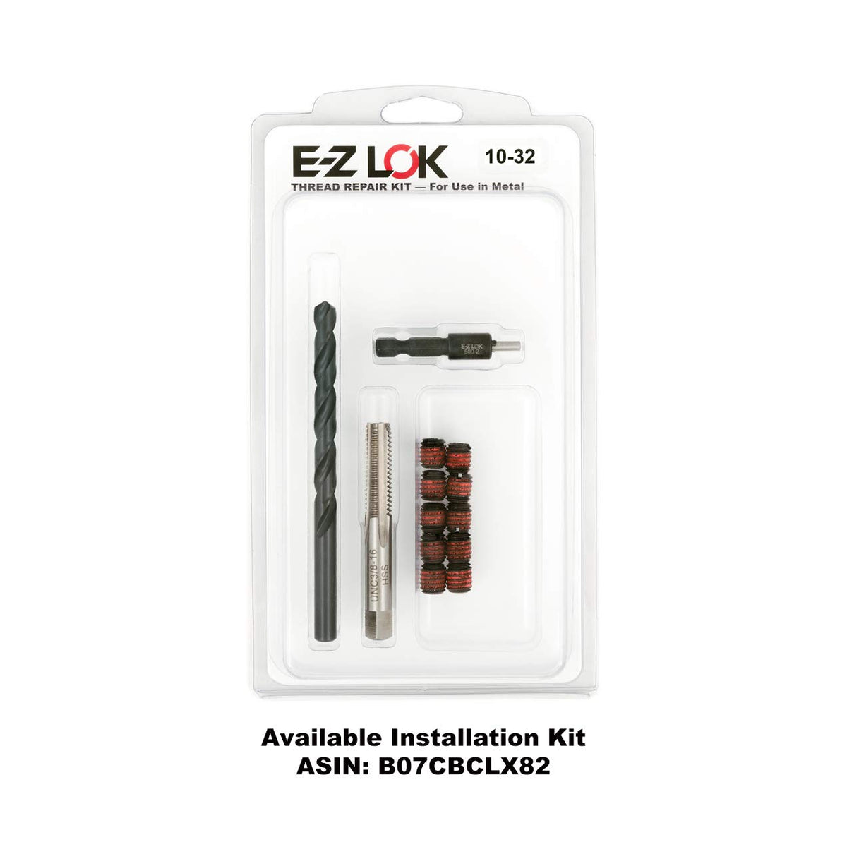 Thread Insert by E-Z LOK – 5/16", Alloy Steel, Red, Pack of 10, Model 329-332