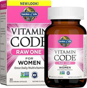 Garden of Life Vitamin Code RAW ONE for Women Once Daily Multivitamin